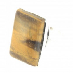 Ring 54-10 Sterling Silver Tiger's Eye