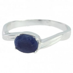 Ring M-06 Sterling Silver Sapphire