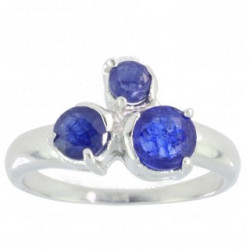 Ring M-09 Sterling Silver Sapphire