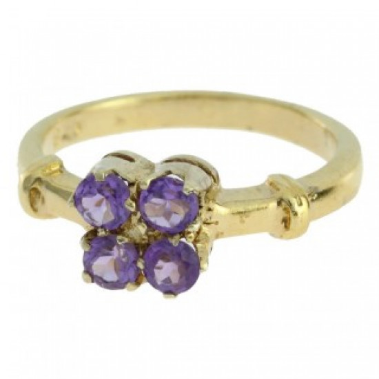 Ring M-10 Vermeil Amethyst