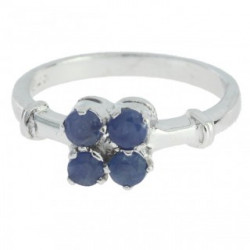 Ring M-10 Sterling Silver Sapphire