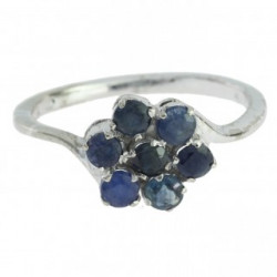 Ring M-21 Sterling Silver Sapphire