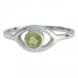 Ring M-23 Sterling Silver Peridot