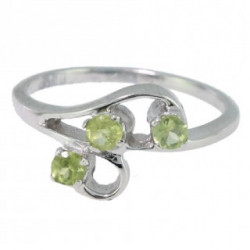 Ring M-26 Sterling Silver Peridot
