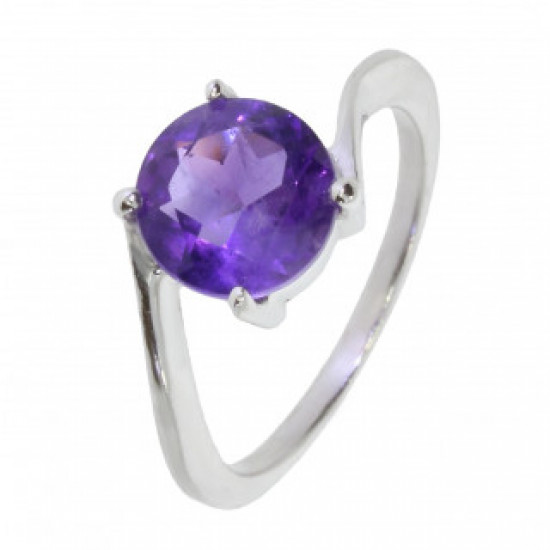 Ring M-29 Sterling Silver Amethyst Ring M-29 Sterling Silver Amethyst