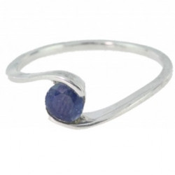 Ring M-32 Sterling Silver Sapphire
