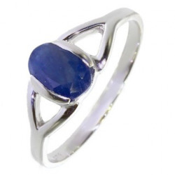 Ring M-36 Sterling Silver Sapphire