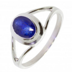 Ring M-38 Sterling Silver Sapphire