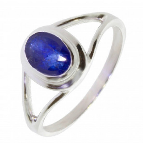 Ring M-38 Sterling Silver Sapphire
