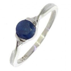 Ring M-43 Sterling Silver Sapphire