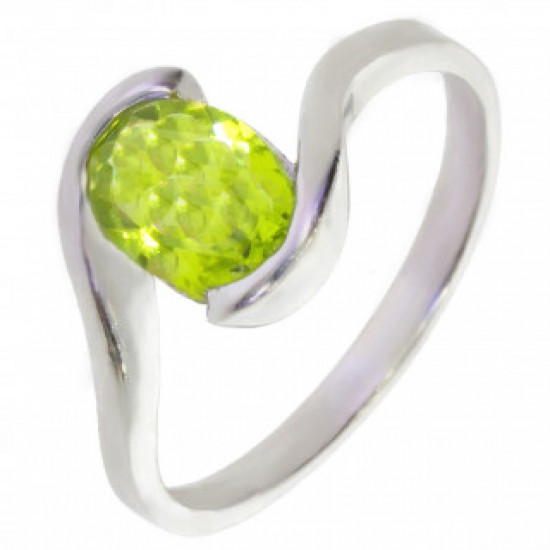 Ring M-45 Sterling Silver Peridot