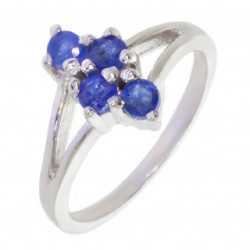 Bague M-60 saphir argent
