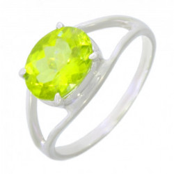 Ring M-01 Sterling Silver Peridot