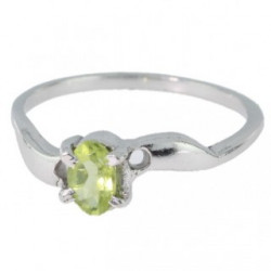 Ring J-01 Sterling Silver Peridot