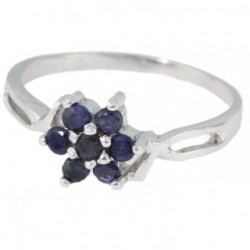 Bague J-02 saphir argent