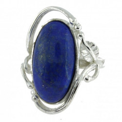 Ring 62-01 Sterling Silver Lapis Lazuli