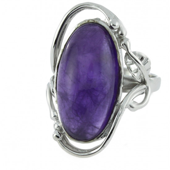 Ring 62-01 Sterling Silver Amethyst