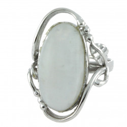 Ring 62-01 Sterling Silver Moonstone