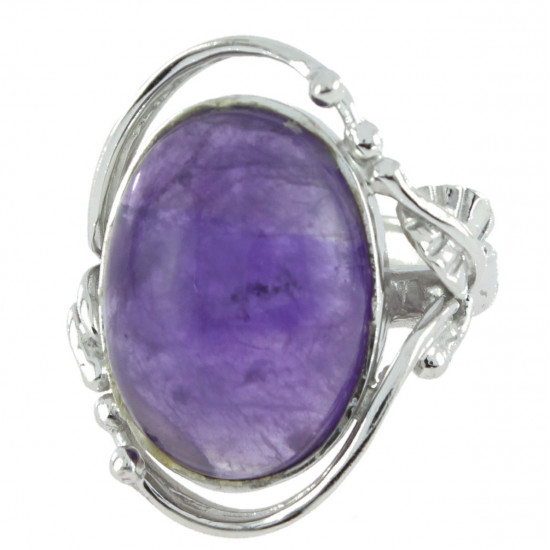 Ring 62-02 Sterling Silver Amethyst