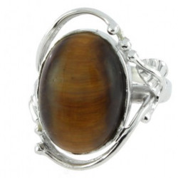 Ring 62-02 Sterling Silver Tiger's Eye