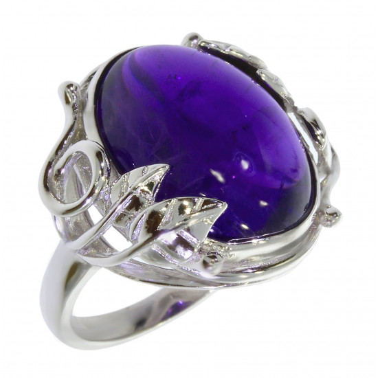 Ring 62-03 Sterling Silver Amethyst