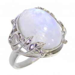 Ring 62-03 Sterling Silver Moonstone