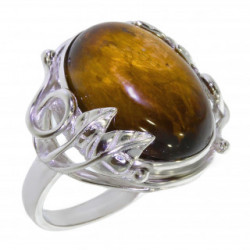 Ring 62-03 Sterling Silver Tiger's Eye
