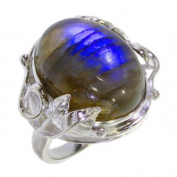Ring 62-03 Sterling Silver Labradorite