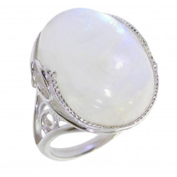 Ring 66-01 Sterling Silver Moonstone