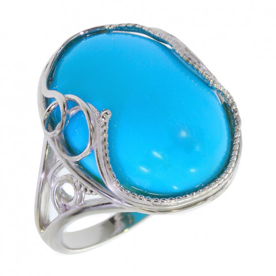 Ring 66-01 Sterling Silver Turquoise