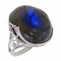Ring 66-01 Sterling Silver Labradorite
