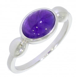 Bague 26-04 améthyste argent