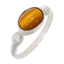 Ring 26-04 Tiger's Eye Sterling Silver
