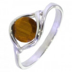 Ring 22-09 Tiger's Eye Sterling Silver