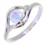 Ring 22-09 Moonstone Sterling Silver