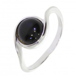 Ring 22-08 Black Onyx Sterling Silver