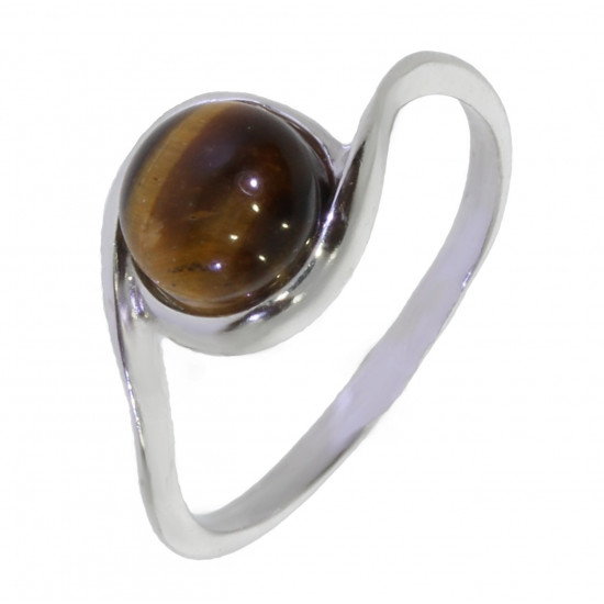 Ring 22-08 Tiger's Eye Sterling Silver