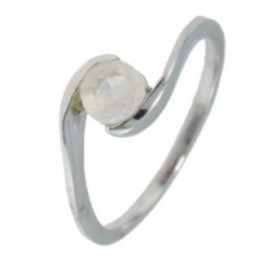Ring 22-07 Moonstone Sterling Silver