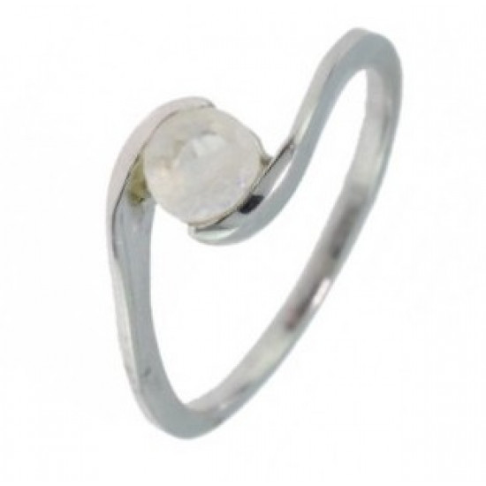 Ring 22-07 Moonstone Sterling Silver