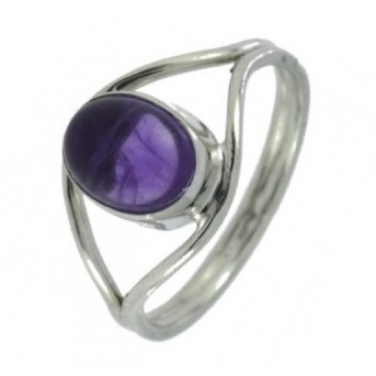 Ring 22-04 Amethyst Sterling Silver