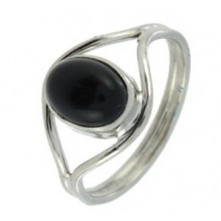 Ring 22-04 Black Onyx Sterling Silver