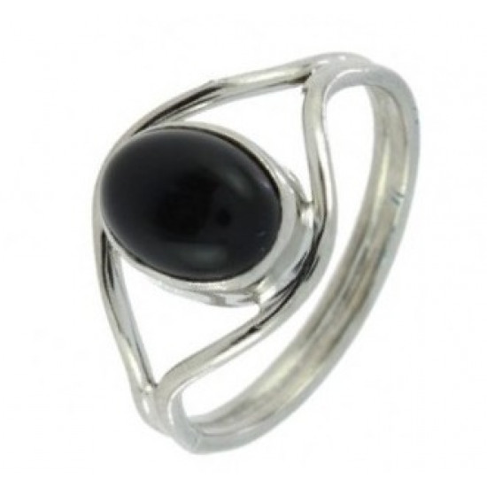 Ring 22-04 Black Onyx Sterling Silver