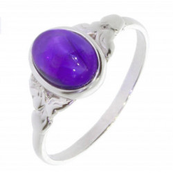 Ring 22-03 Amethyst Sterling Silver