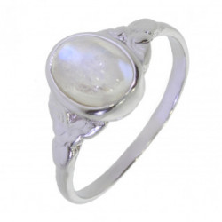 Ring 22-03 Moonstone Sterling Silver