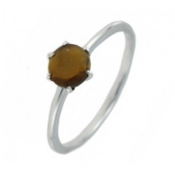 Ring 18-06 Tiger's Eye Sterling Silver