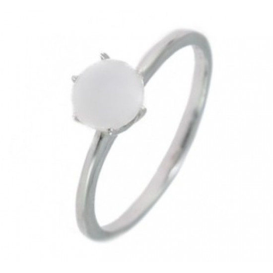 Ring 18-06 Moonstone Sterling Silver
