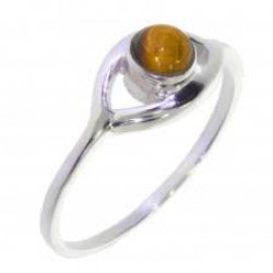 Ring 18-02 Tiger's Eye Sterling Silver