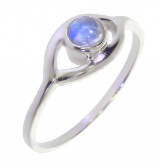 Ring 18-02 Moonstone Sterling Silver