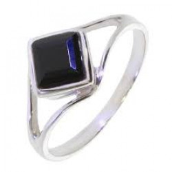 Ring 18-03 Black Onyx Sterling Silver