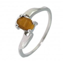 Ring 18-04 Tiger's Eye Sterling Silver